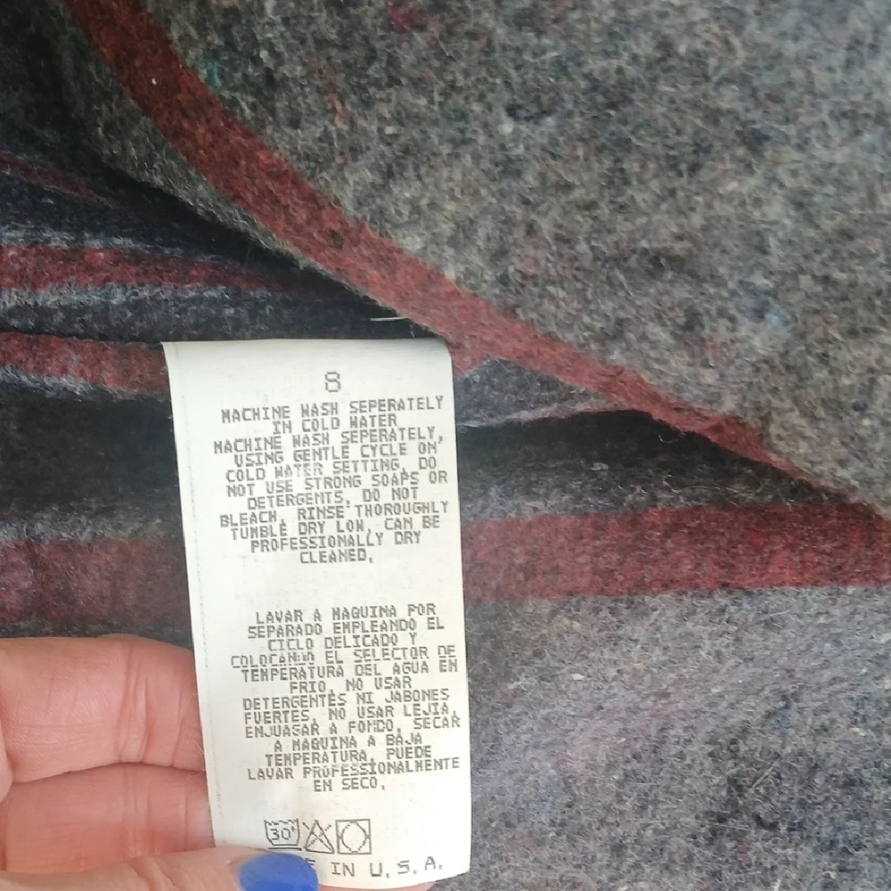 Men's Vintage Canyon Guide Aztec Bomber Jacket Large Brand New Condition! - Picture 7 of 8